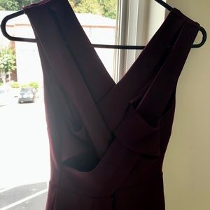 Lulu’s burgundy dress (formal/wedding/biz/prof.)